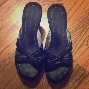 Tommy Hilfiger Wedge Slip on Sandals